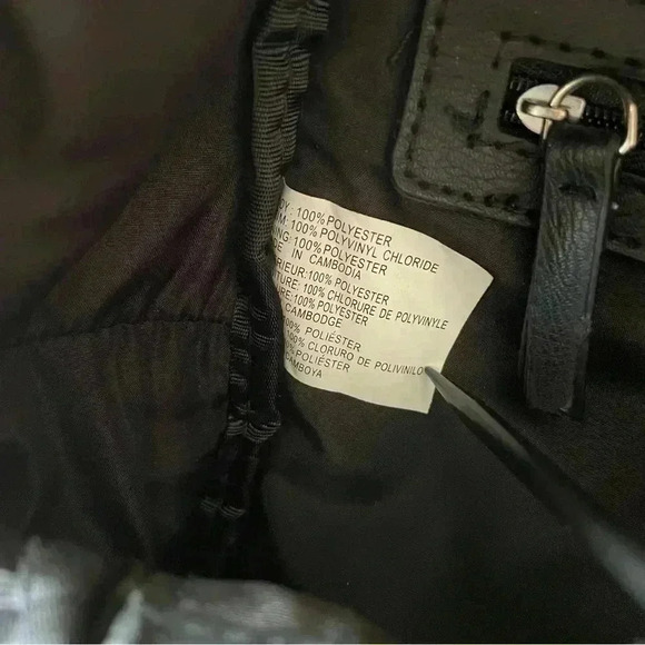 Steve Madden Black Small Backpack - Picture 8 of 11